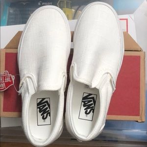 Vans Classic Slip on - hemp white